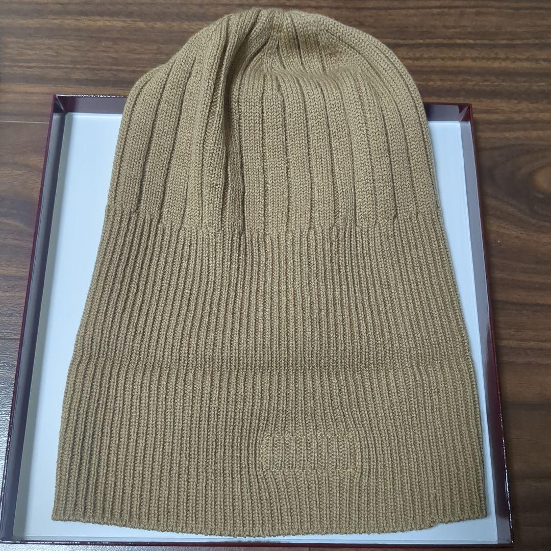 白*ぎ様 GUCCI ベージュ ニット帽