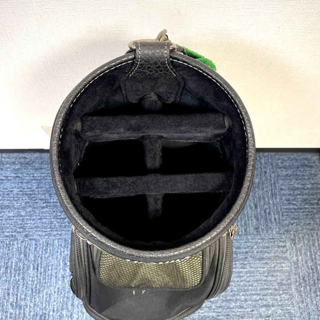 専用　　HONMA キャディバッグ 黒/緑