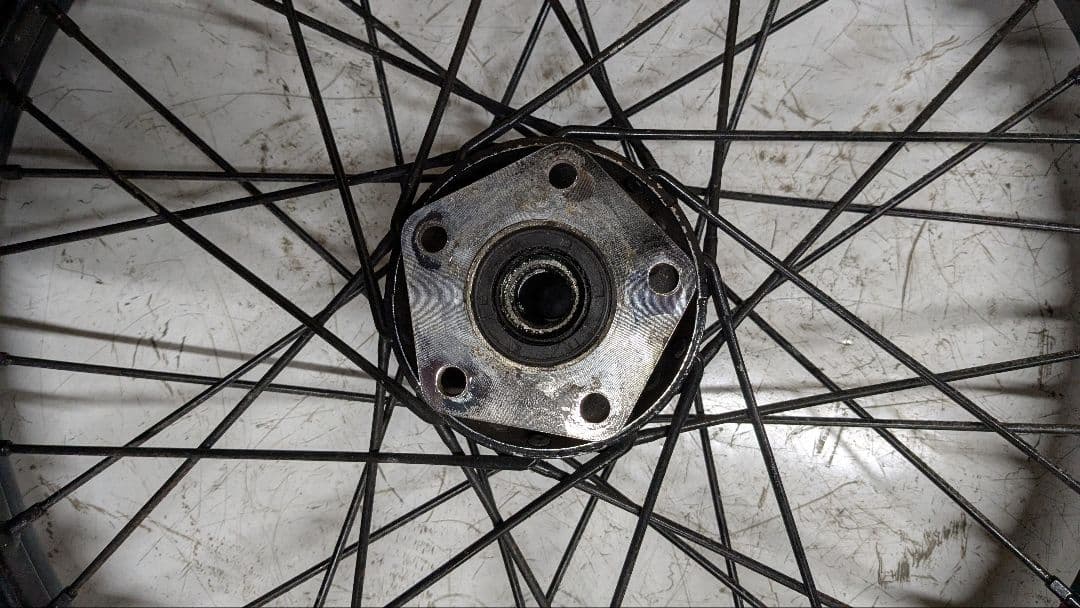 ウォーカー　ハーレー21インチホイールタイヤ付き　ショベル、エボ