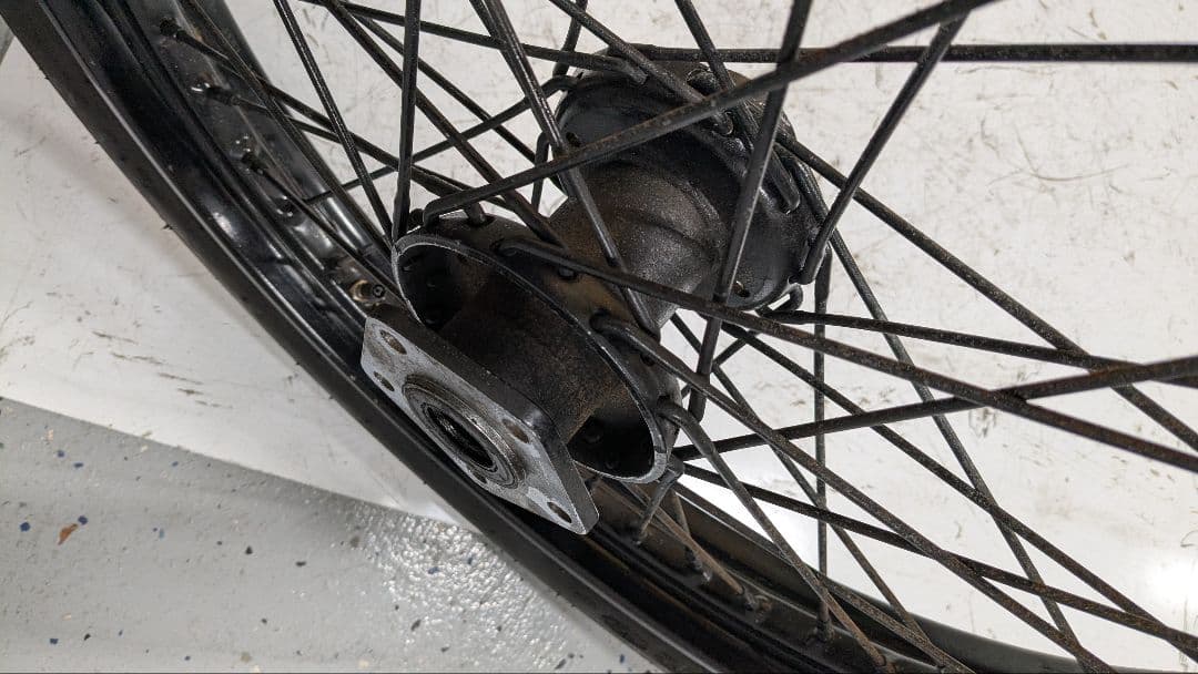 ウォーカー　ハーレー21インチホイールタイヤ付き　ショベル、エボ