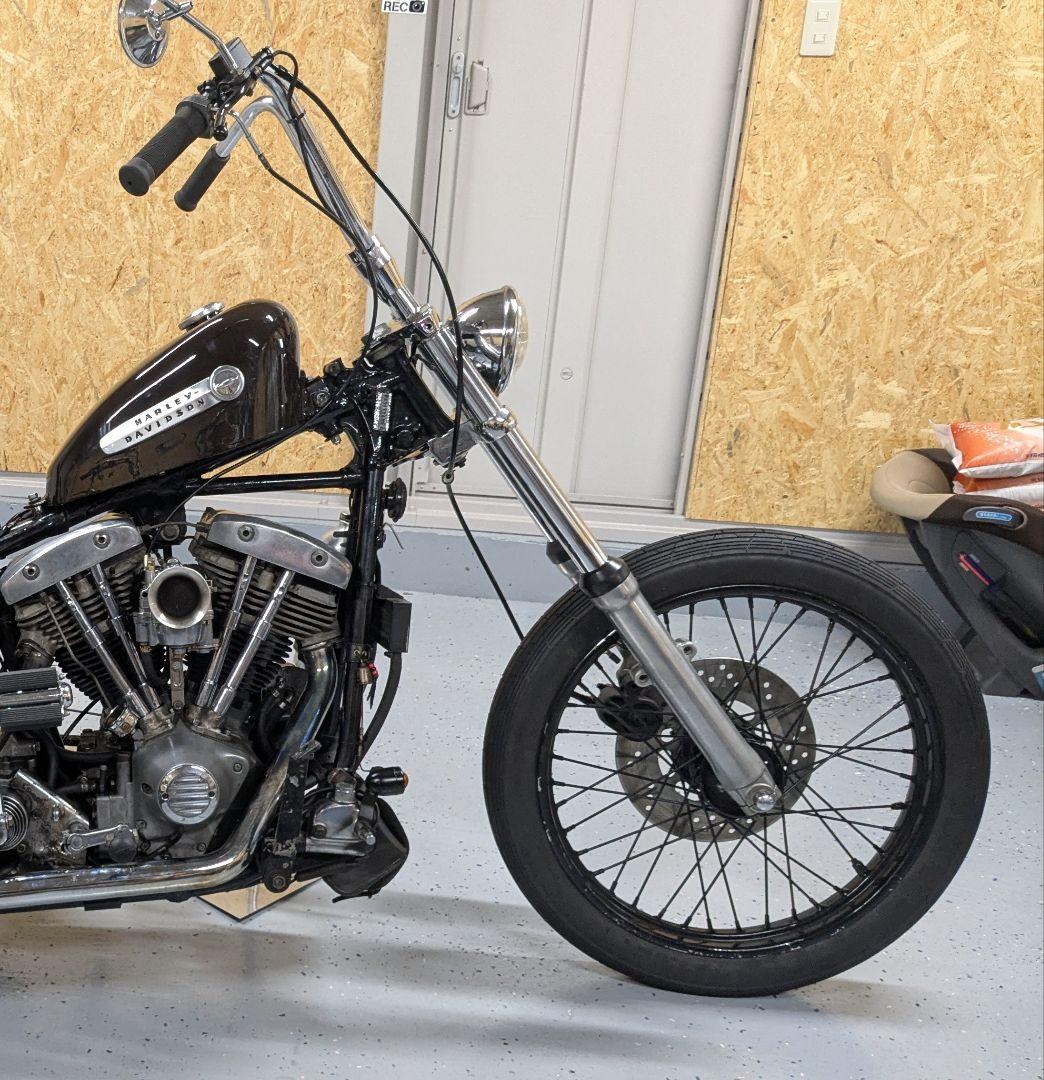 ウォーカー　ハーレー21インチホイールタイヤ付き　ショベル、エボ