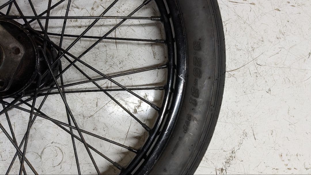 ウォーカー　ハーレー21インチホイールタイヤ付き　ショベル、エボ