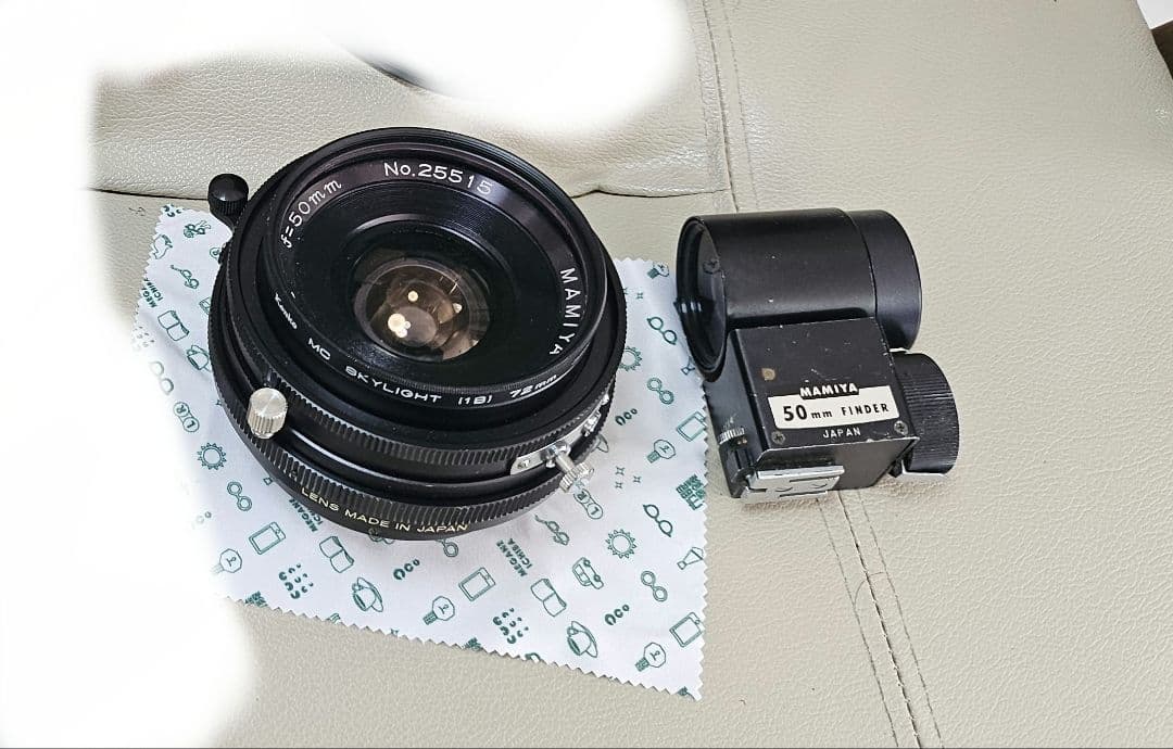 マミヤプレス 100mm 50mm f/3.5 ファインダー付き