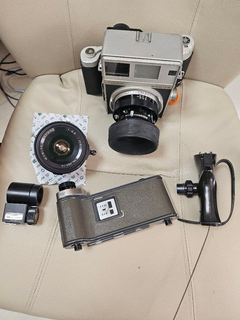 マミヤプレス 100mm 50mm f/3.5 ファインダー付き