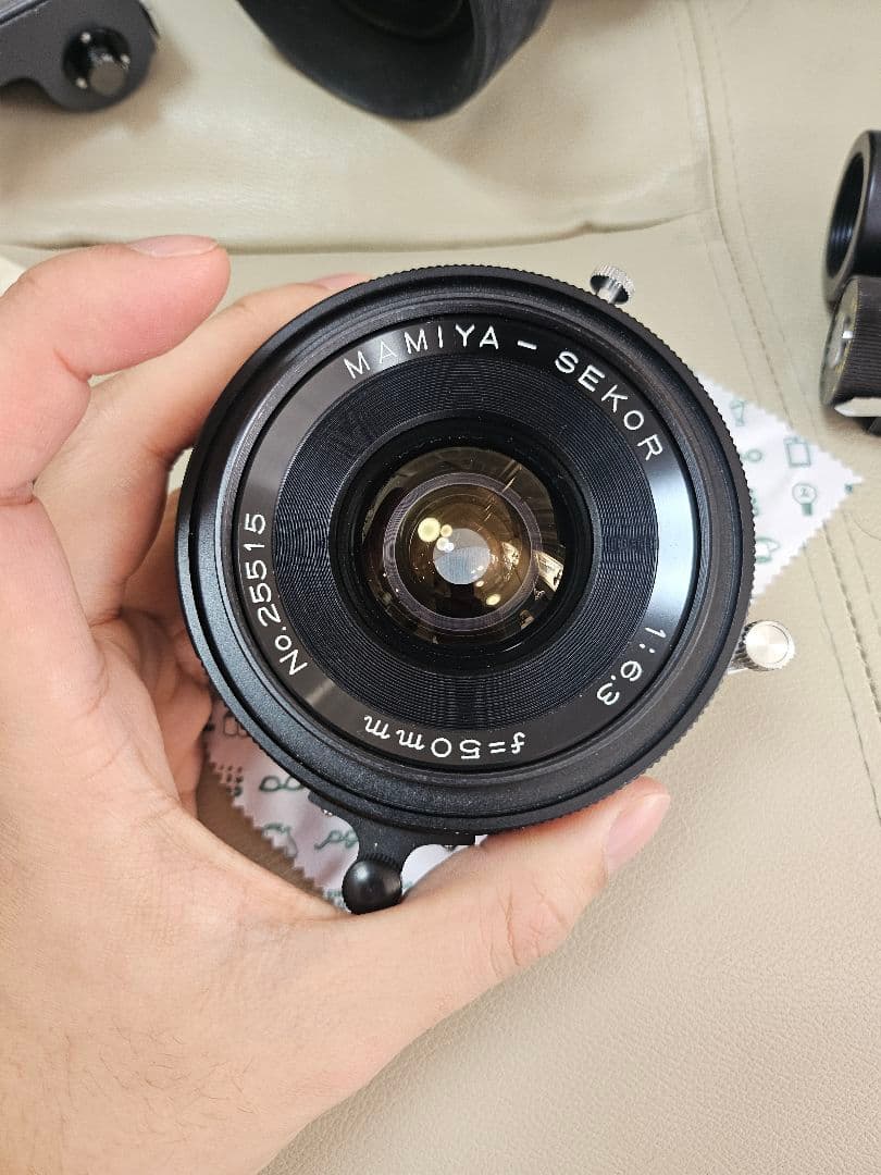 マミヤプレス 100mm 50mm f/3.5 ファインダー付き
