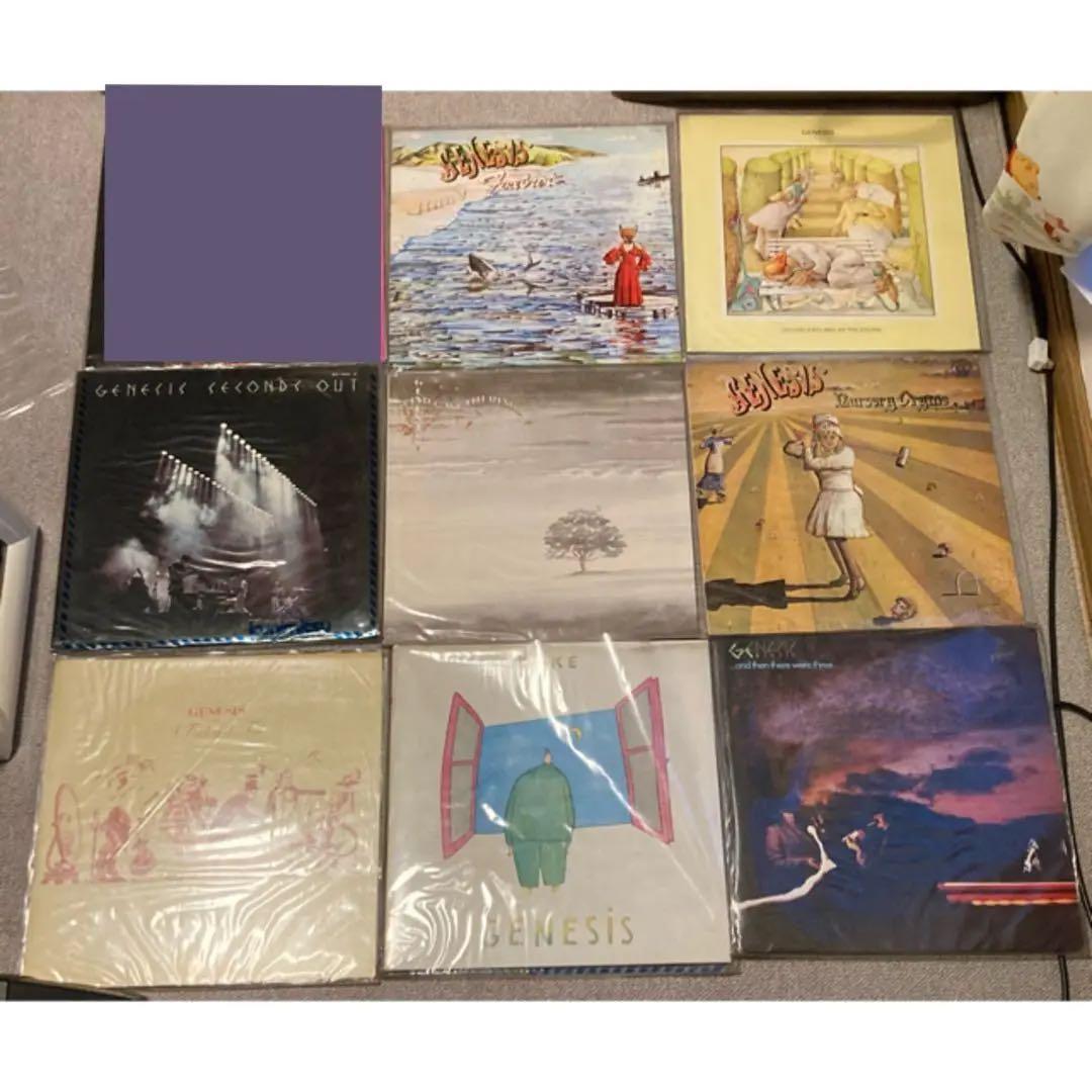 GENESISジェネシス LPレコード 9点セット まとめ売り