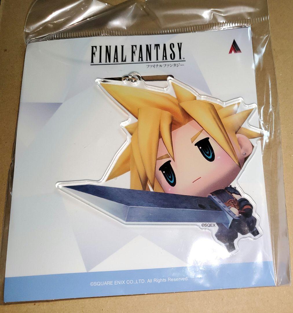 FF7 WOFF ファイナルファンタジー クラウド アクリルキーホルダー