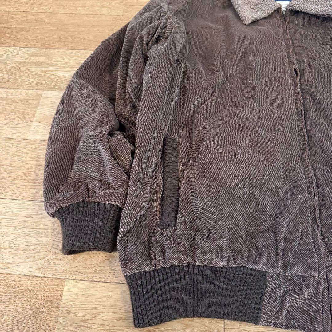 【WOOLRICH】襟ボア コーデュロイ ボンバージャケット XL