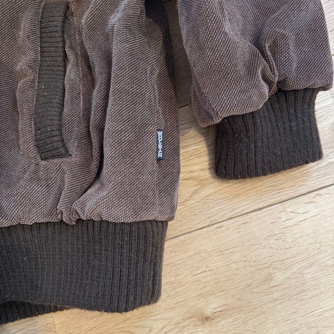 【WOOLRICH】襟ボア コーデュロイ ボンバージャケット XL