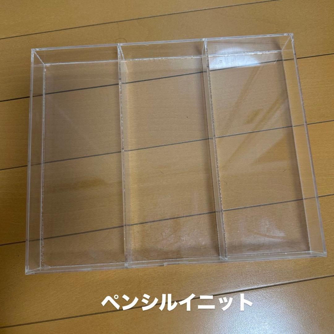 beautinit ビューティイニット アクリル収納4段引き出し