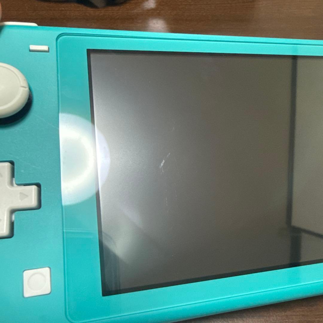 任天堂Switch Lite ターコイズ(箱&充電器付き)