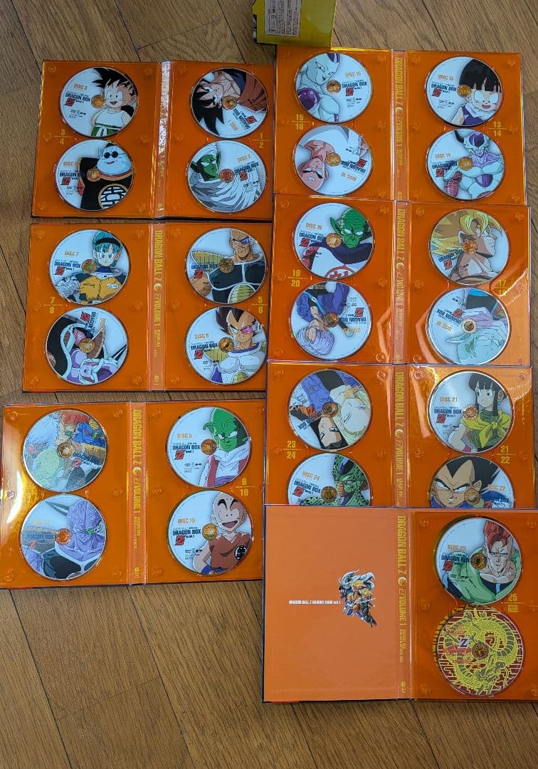 ドラゴンボールZ DVD BOX 1-6巻セット