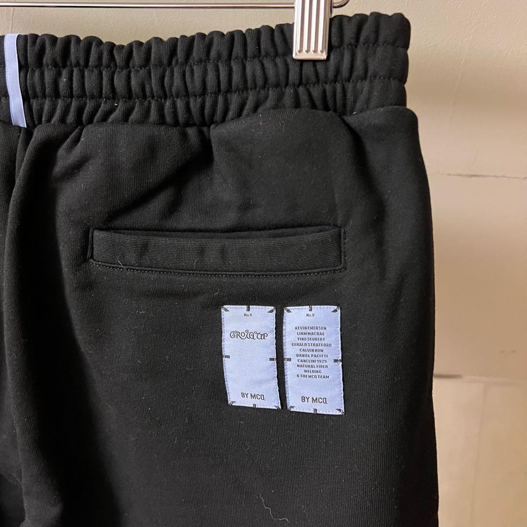 [未使用] MCQ アレキサンダー　マックイーン　ブラックスウェットパンツ❗️