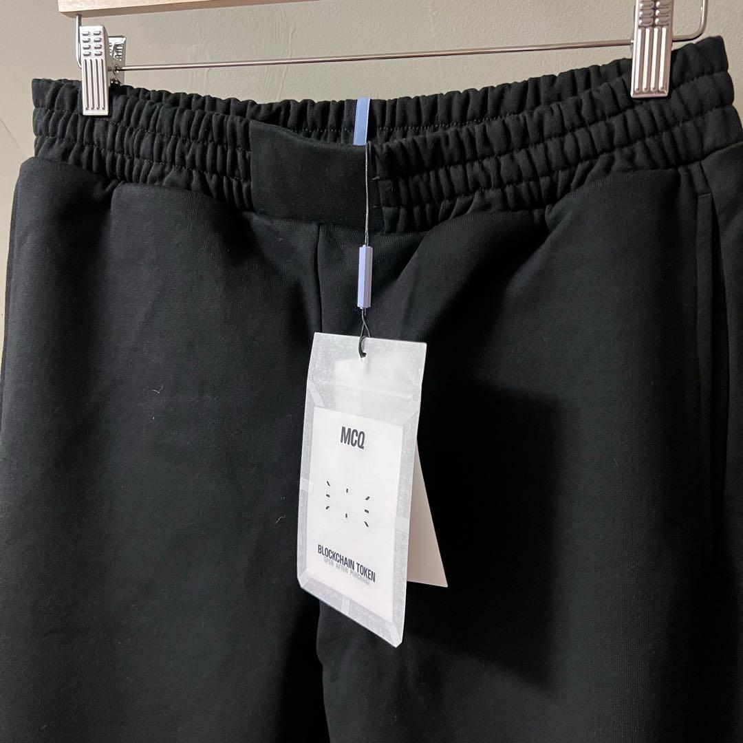 [未使用] MCQ アレキサンダー　マックイーン　ブラックスウェットパンツ❗️