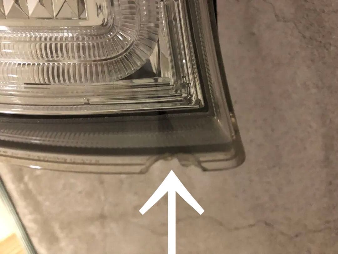 【RKステップワゴン】社外LEDクリアテールランプ