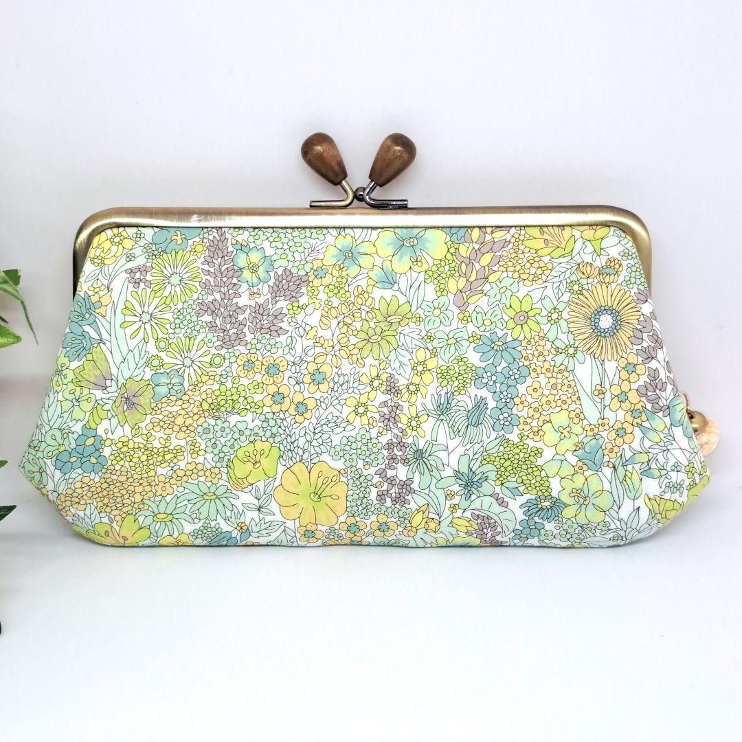 専用　親子がま口長財布　親子がま口　押し口金