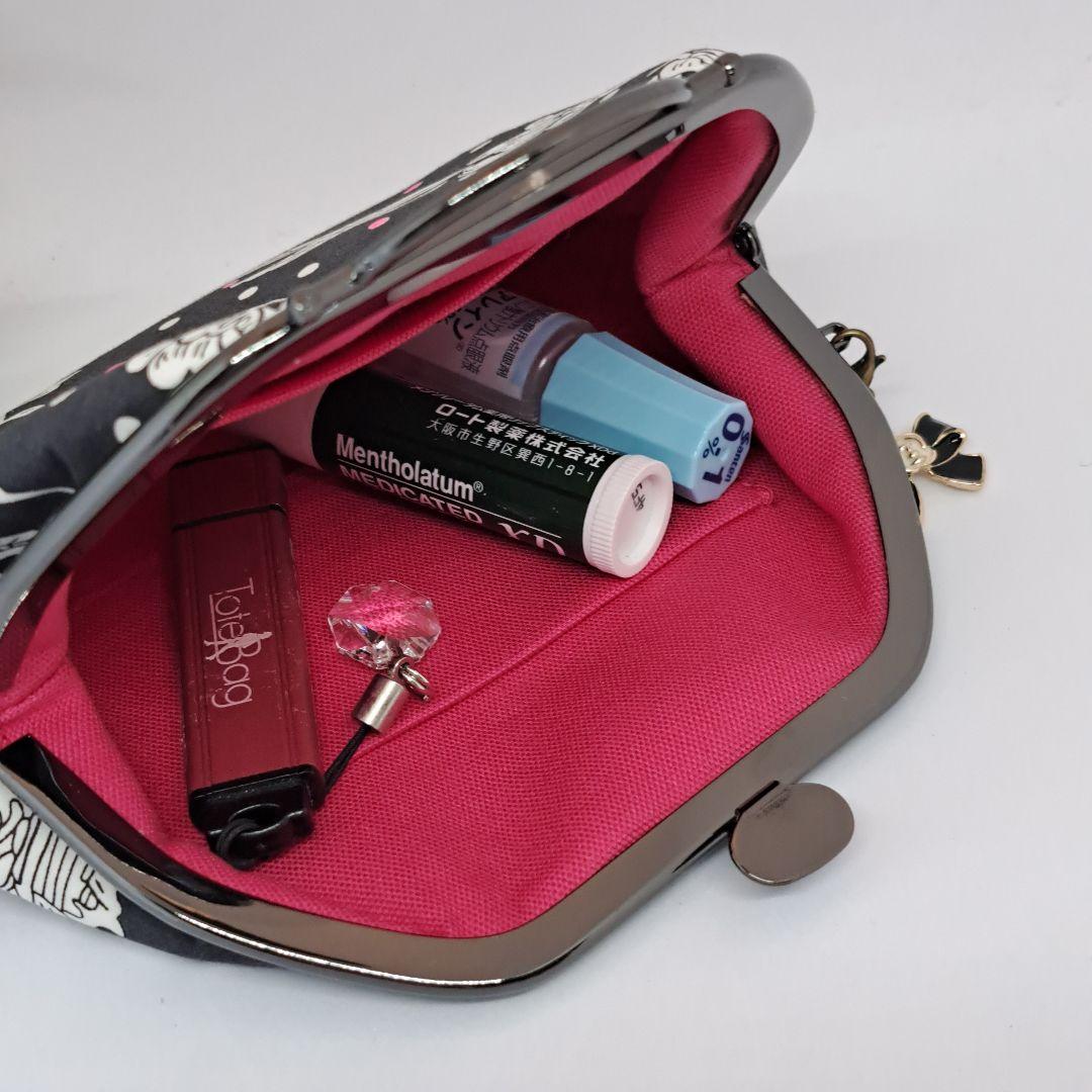 専用　親子がま口長財布　親子がま口　押し口金