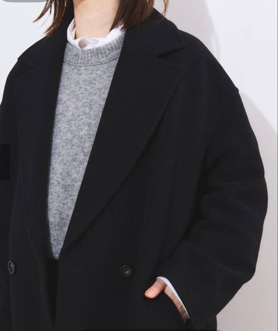 SUPER120/MANTECOオーバーコート　ジャーナルスタンダードレサージュ