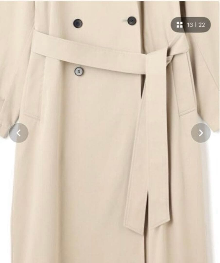 UNFILO ロングトレンチコート