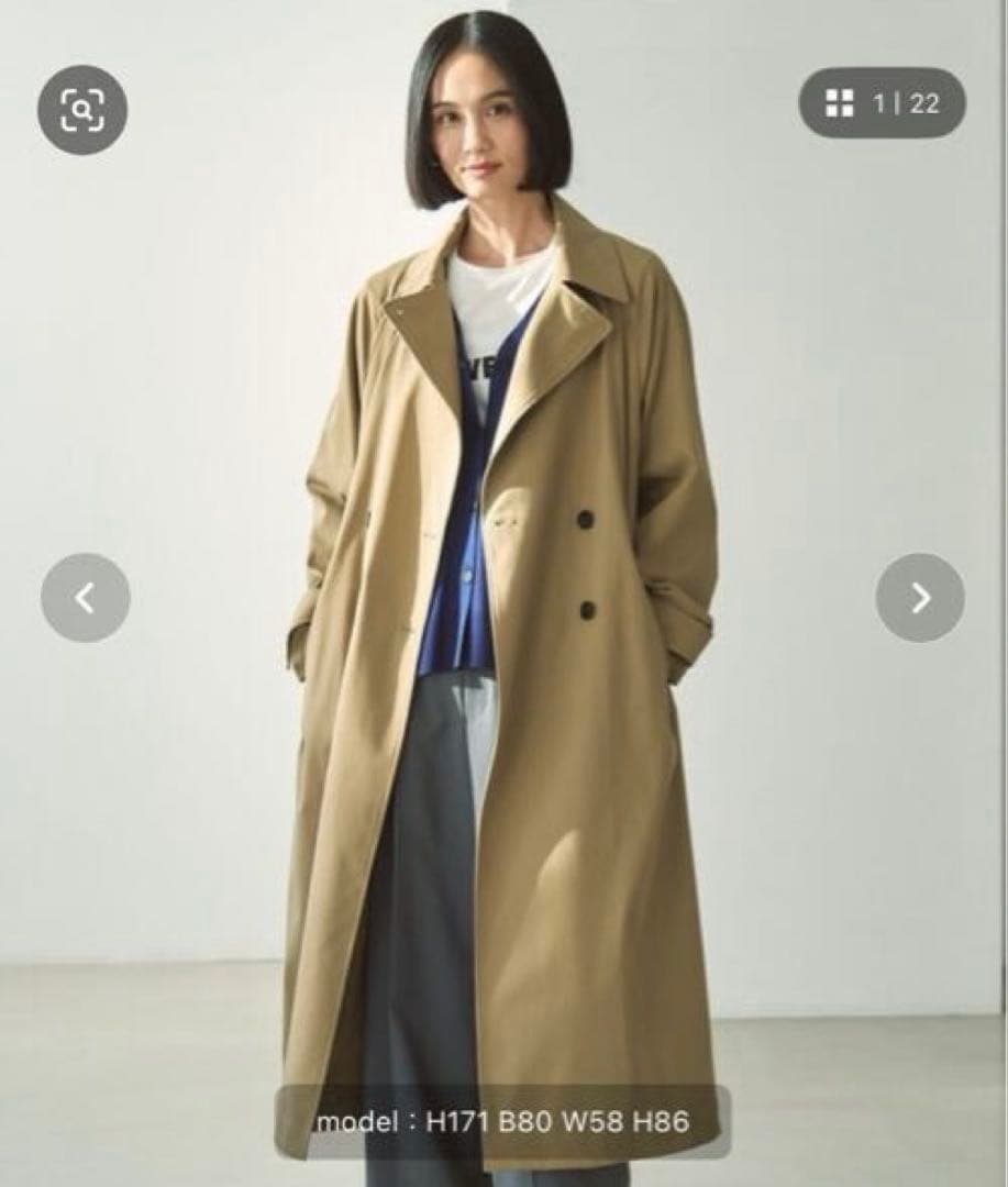 UNFILO ロングトレンチコート