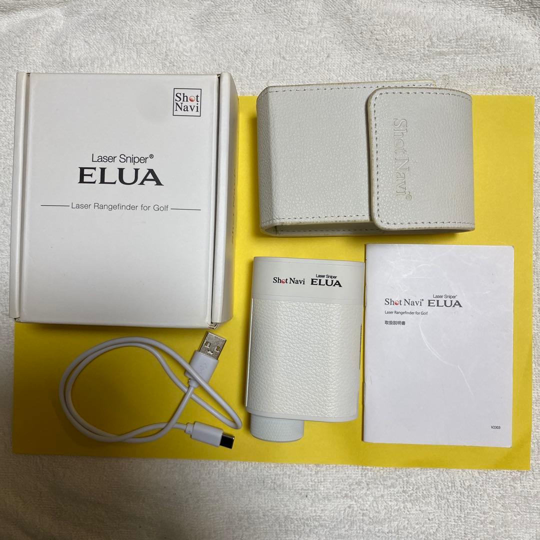 ShotNavi ELUA ゴルフ用レーザー距離計