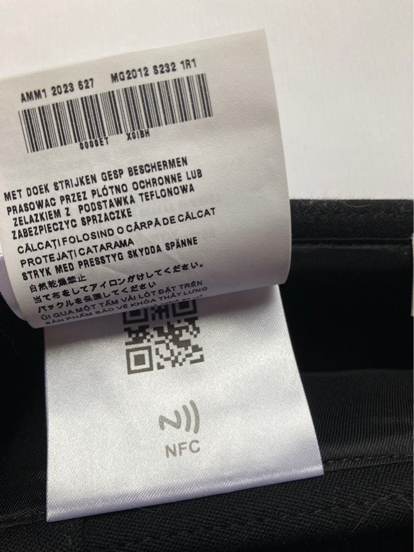 Miu Miu ロゴプレート ミニスカート ブラック 美品