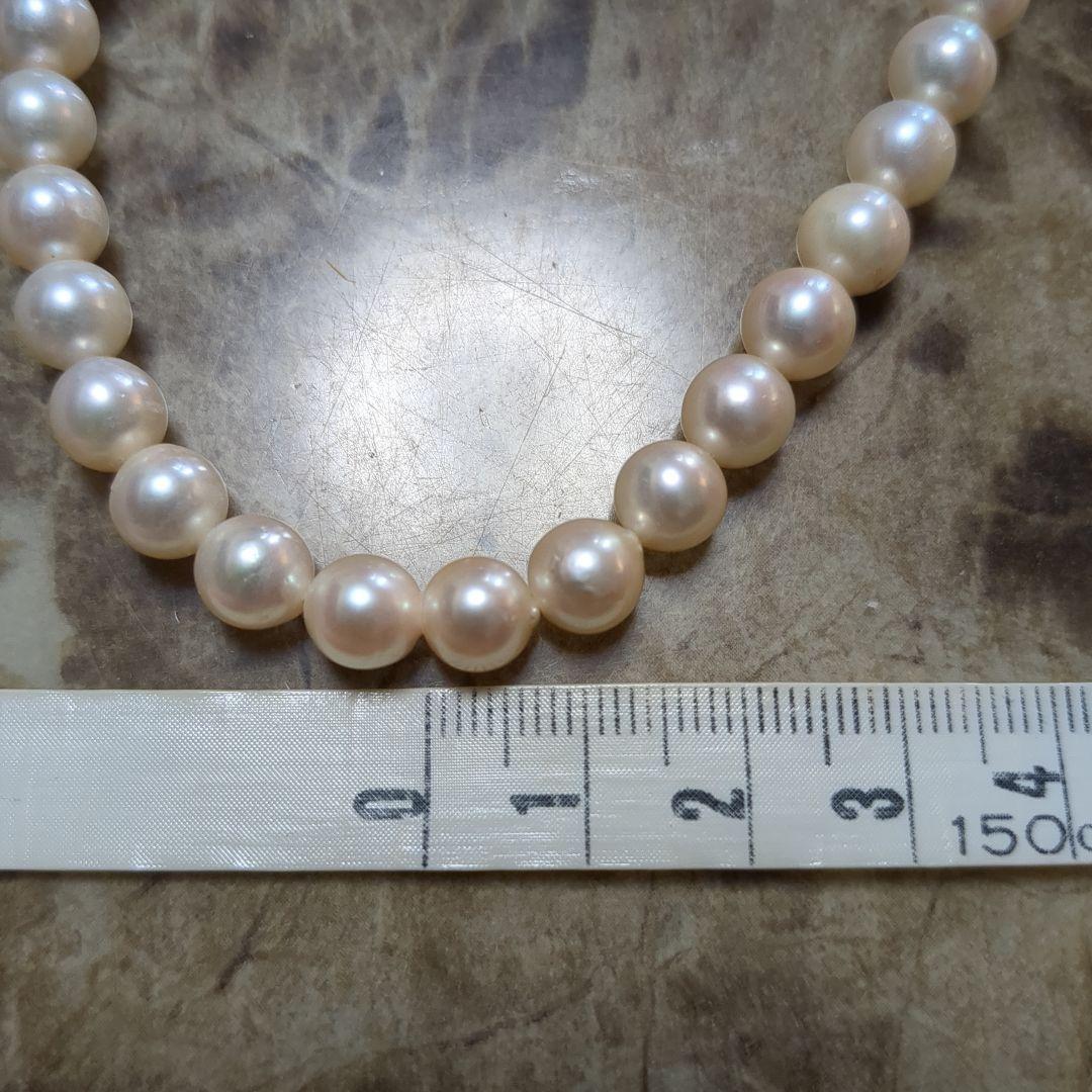 真珠ネックレス silver刻印 あこや 本真珠