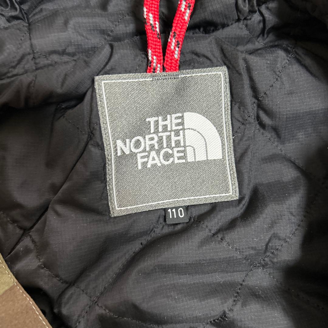 THE NORTH FACE スキーウェア　迷彩柄　子供用　　110cm
