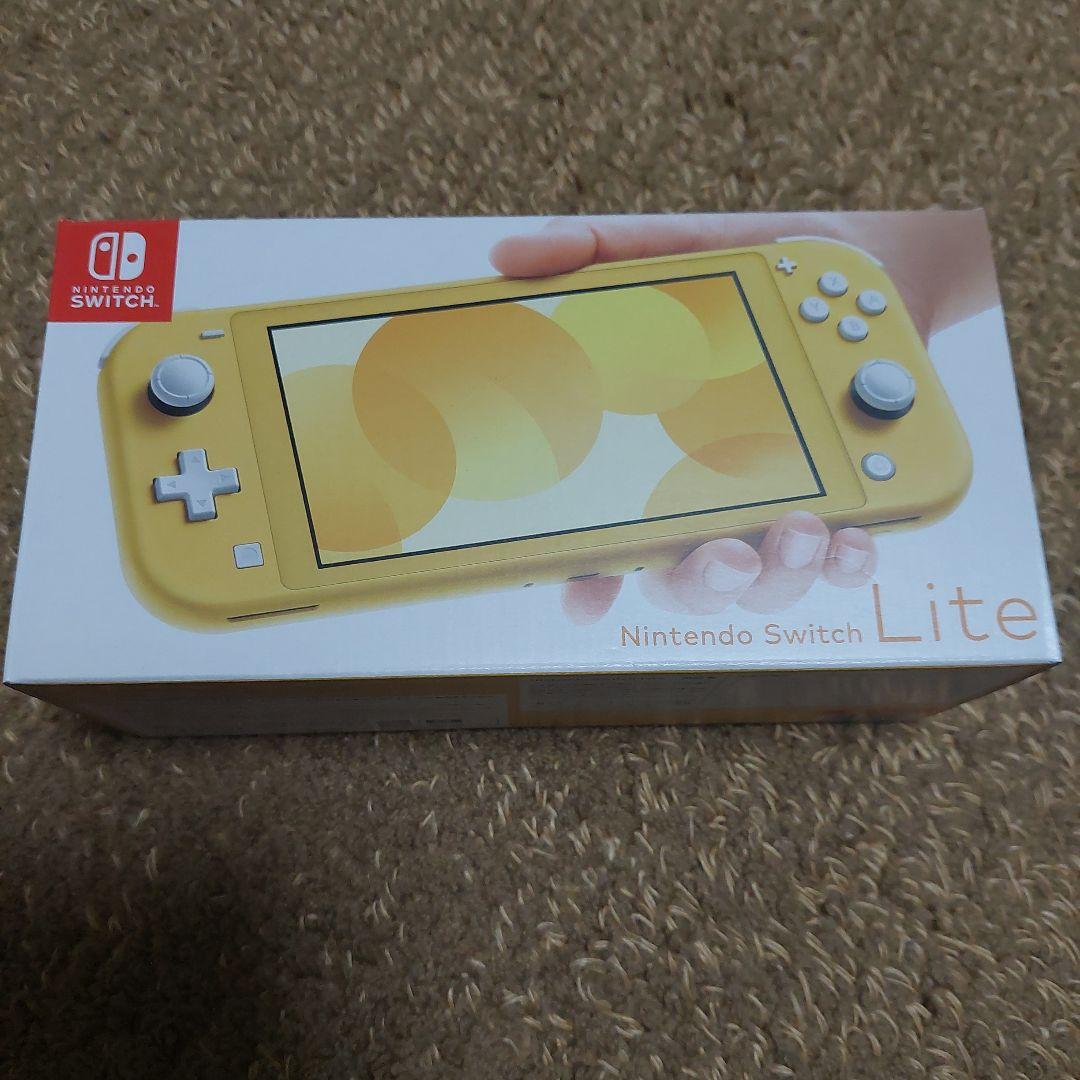 L*t様 Nintendo Switch lite 本体 イエロー　新品未使用品