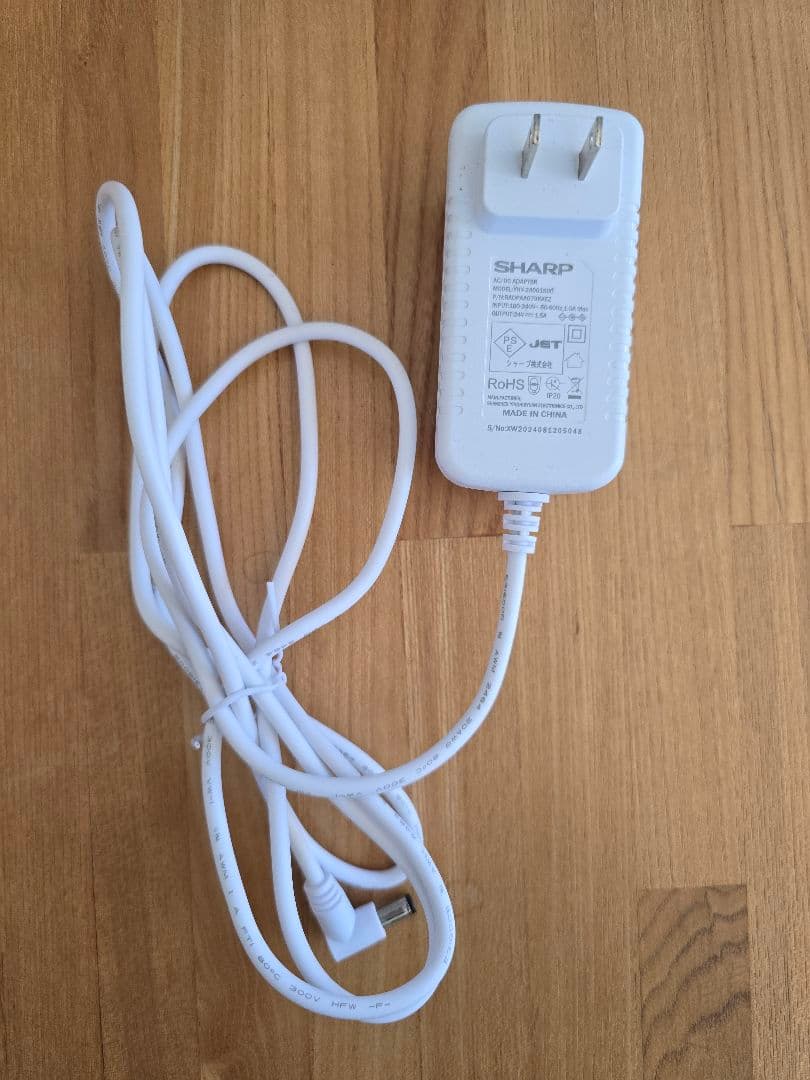 【ひかる】シャープ 空気清浄機 FU-TC01-W