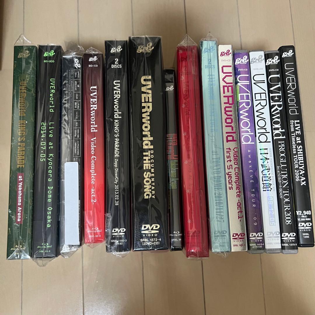 UVERworld DVD ブルーレイ14枚 セット まとめ売り