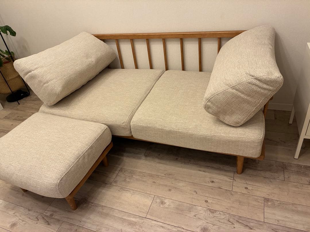 unico SIAL(シアル)　カバーリングソファ 2.5シーター・オットマン