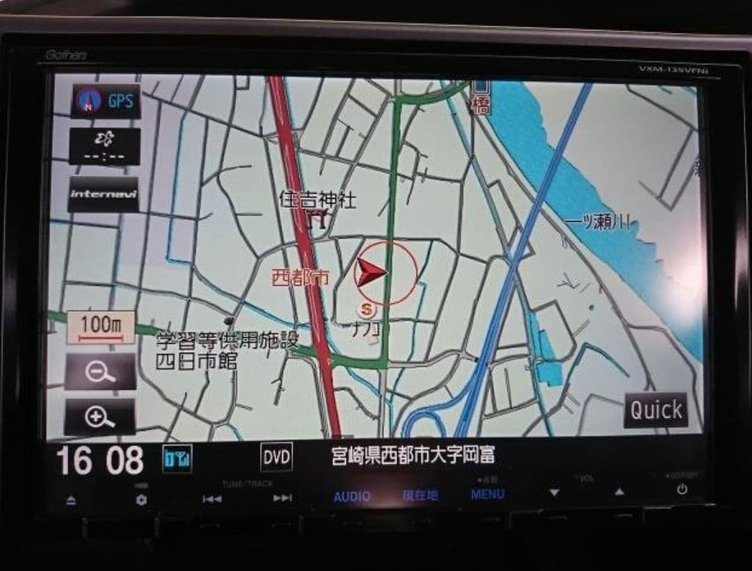 動作良好　ホンダ 純正 Gathers ホンダ VXM-135VFNi 9インチ