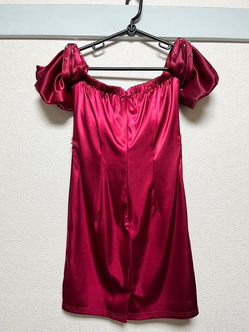 美品　AR AngelR キャバドレス　レッド　 ワンピース ナイトドレス