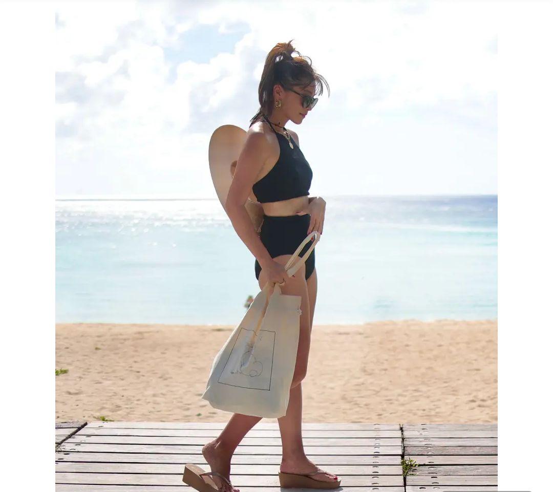 gypsohila ジプソフィア　アメリカンスリーブ　スイムウェア　ブラック38