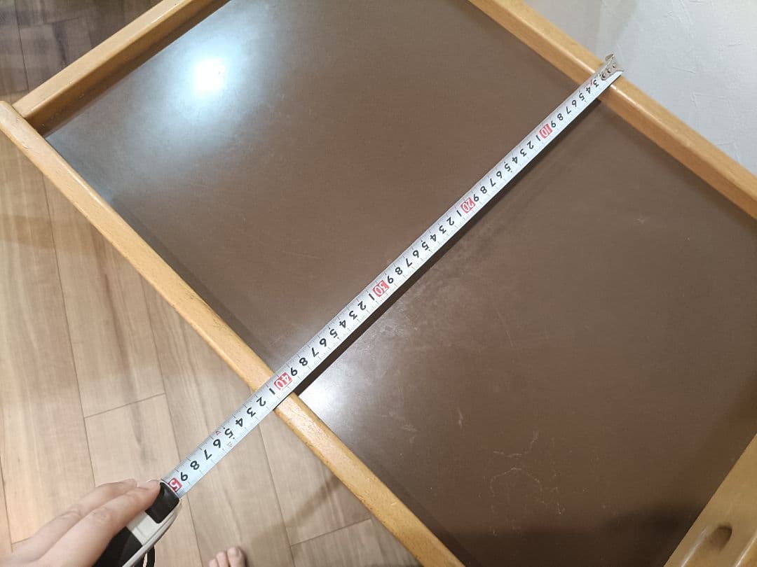 ◆カリモク◆木製キッチンワゴン キャスター付き