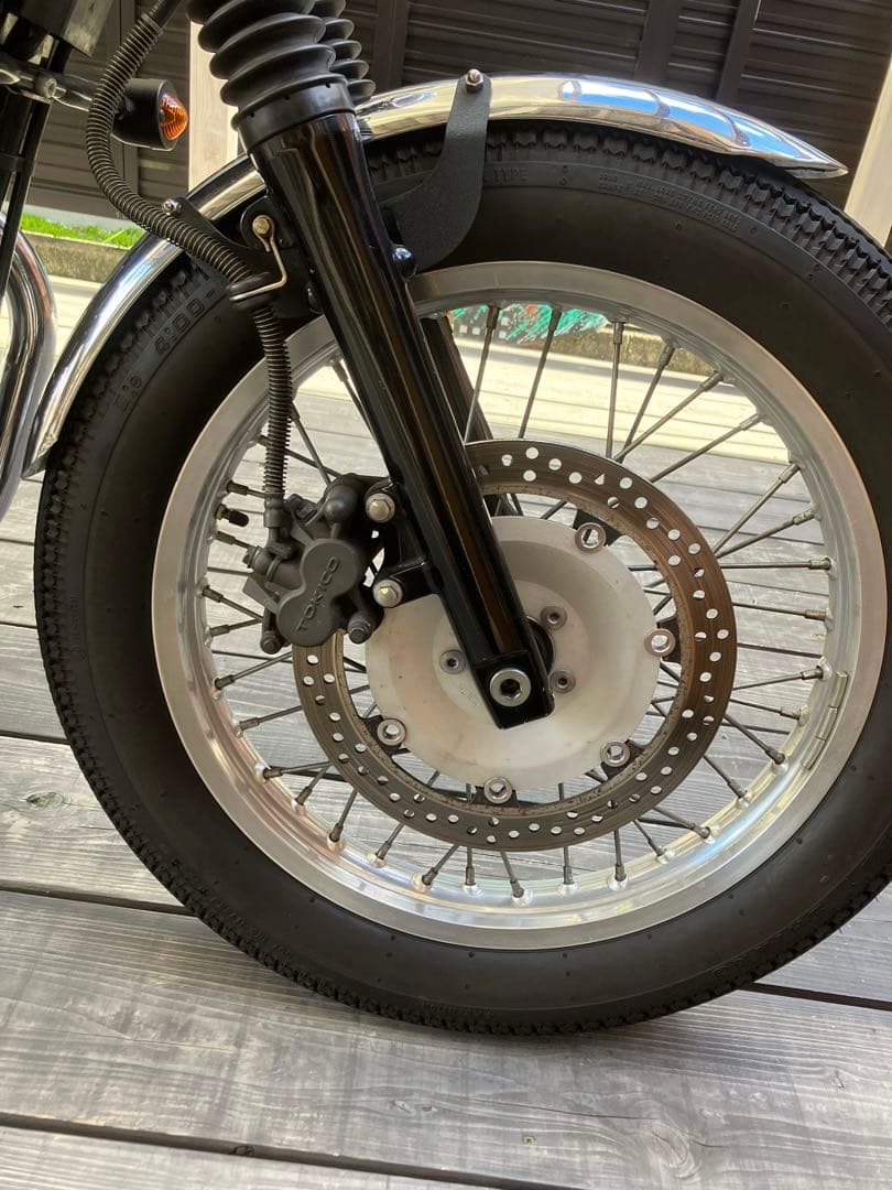 盆セール！　w650 モーターロック　フロントフェンダー