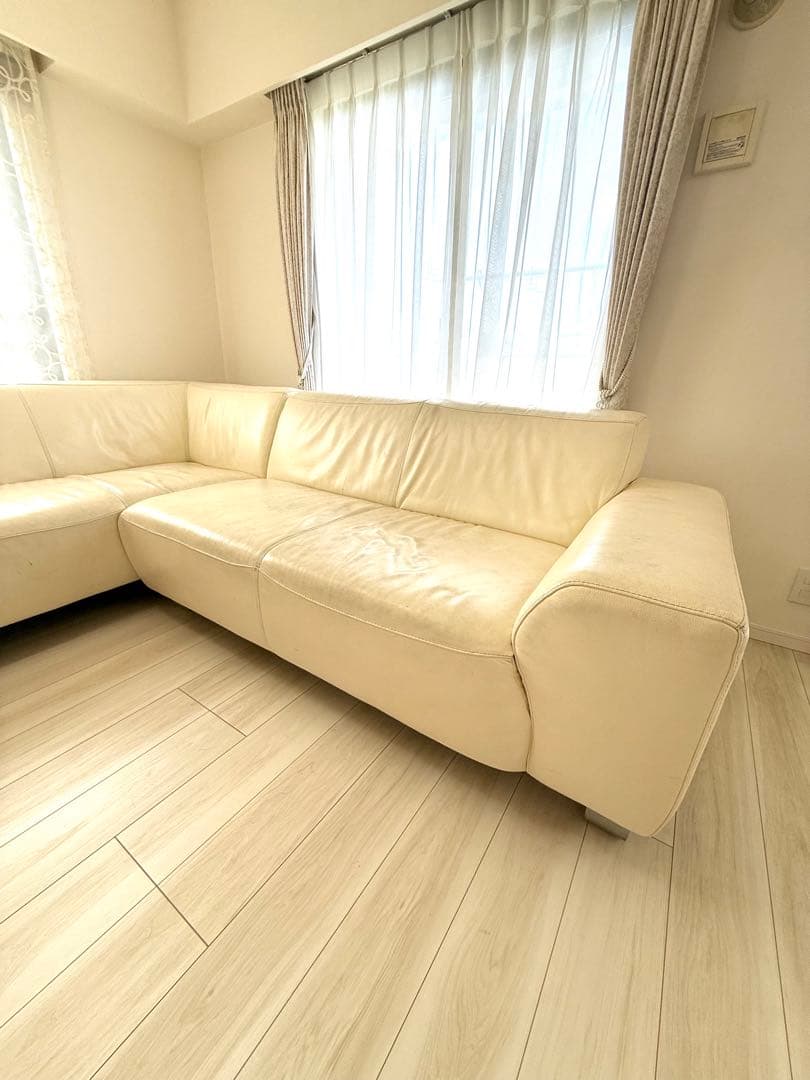 【大塚家具】カウチソファ★アイボリー★カウチ部分★11/28まで