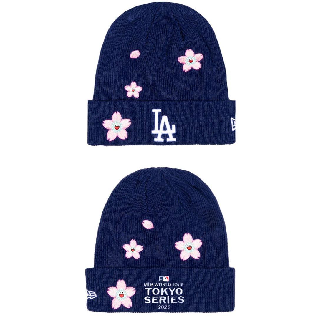 村上隆 MLB ワールドツアー 東京シリーズ 2025 ドジャース ビーニー ⑤