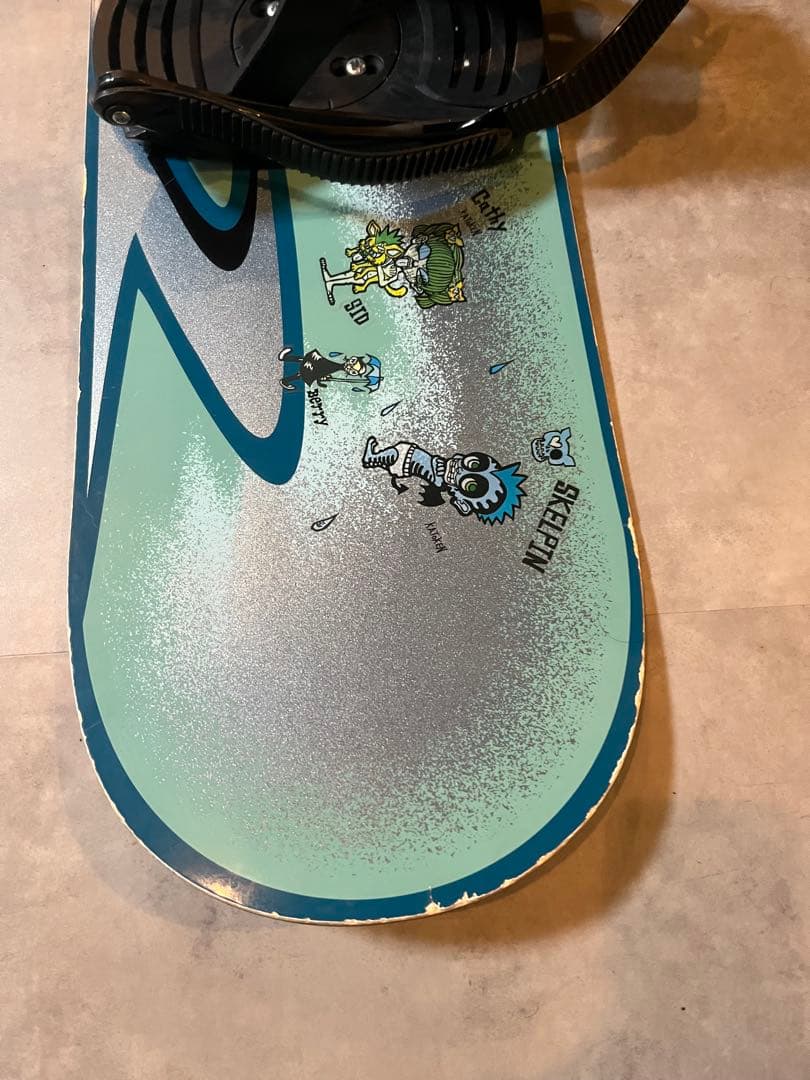 ss　スノーボード板、ビンディング、カバー３点