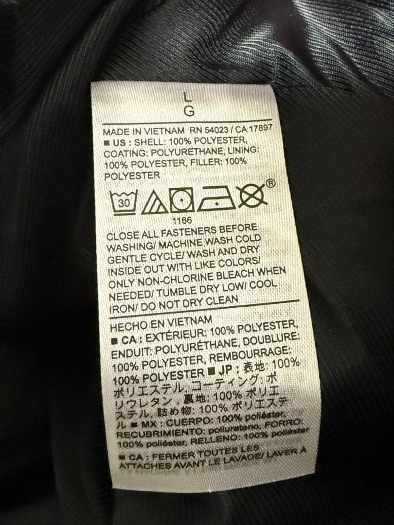 バナナリバプリック　中綿フード付きブルゾン