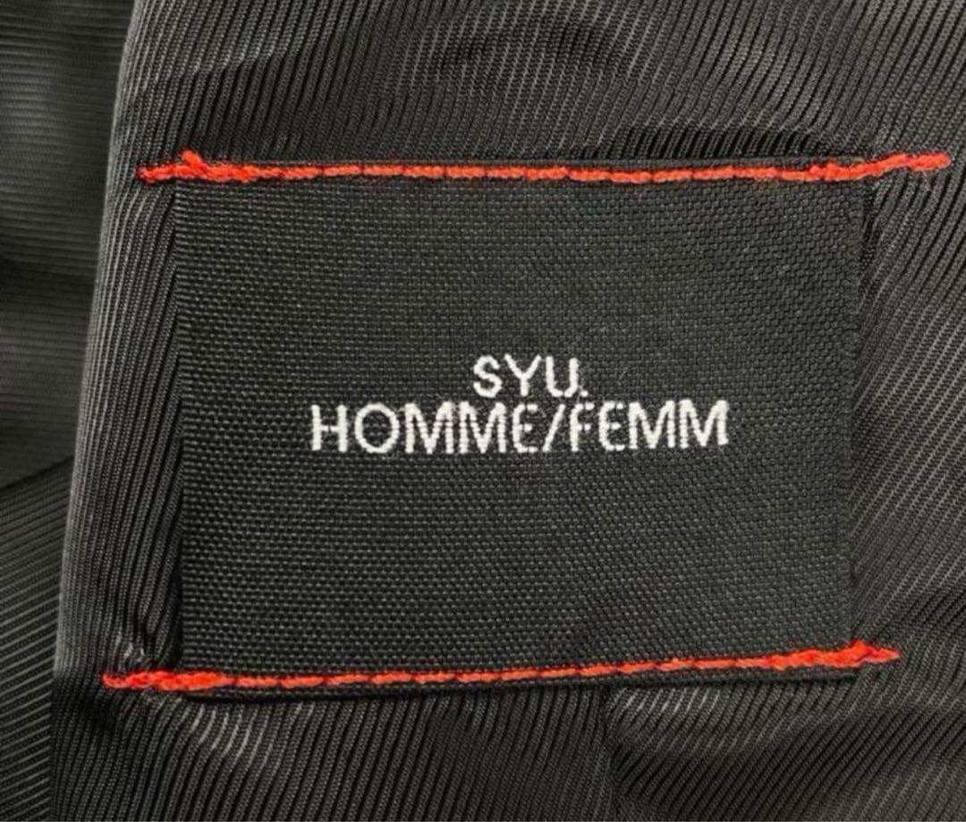 シュウオムフェム 22ss テーラードジャケット 未使用タグ付き 定価8万