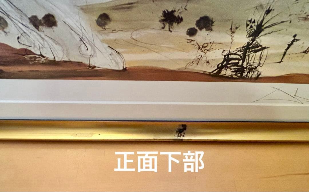 サルバドール ダリ「ドン キホーテ」 限定リトグラフ額付き