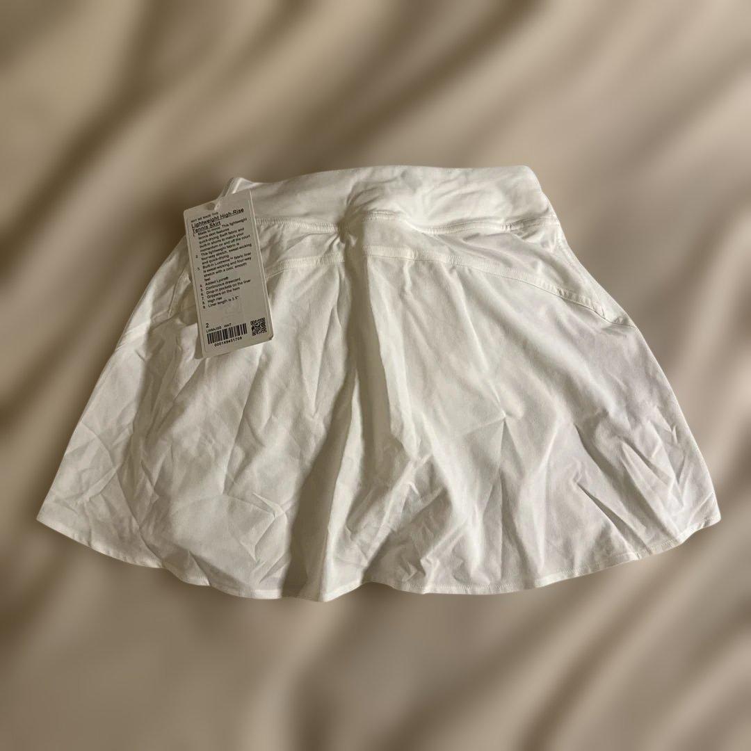 Lululemon 軽量ハイライズ テニススカート