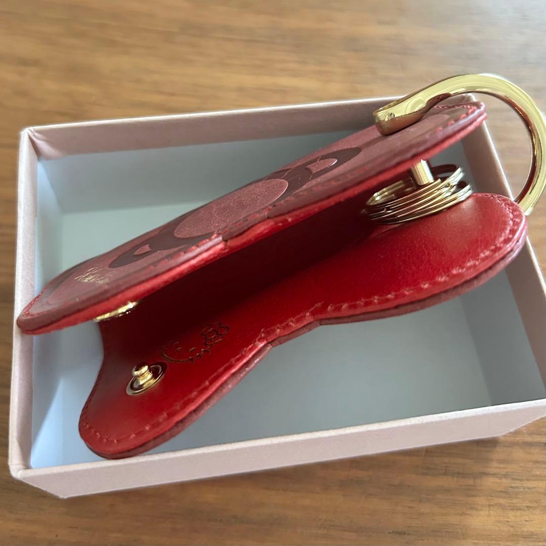 HELLO KITTY ハローキティ 本革 キーケース　新品未使用