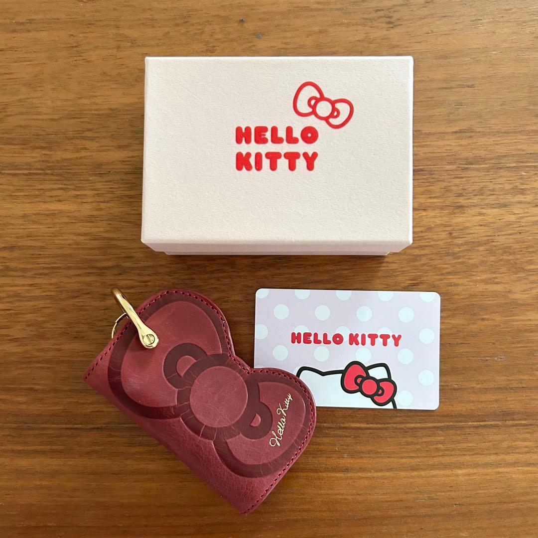 HELLO KITTY ハローキティ 本革 キーケース　新品未使用