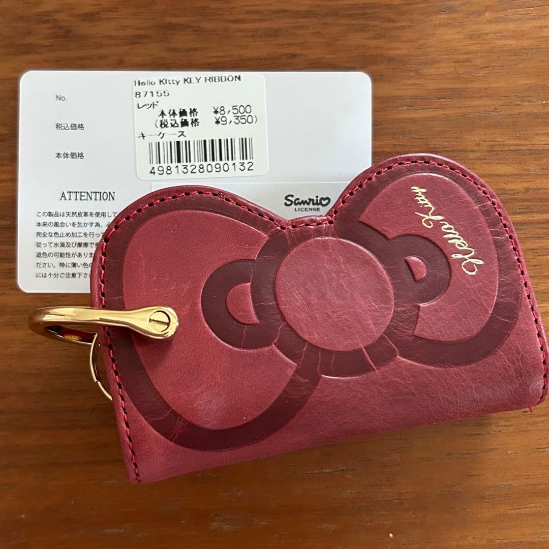 HELLO KITTY ハローキティ 本革 キーケース　新品未使用