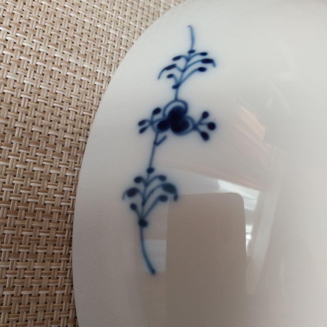 ロイヤルコペンハーゲン ブルーフルーテッド プレイン ボウル デンマーク製