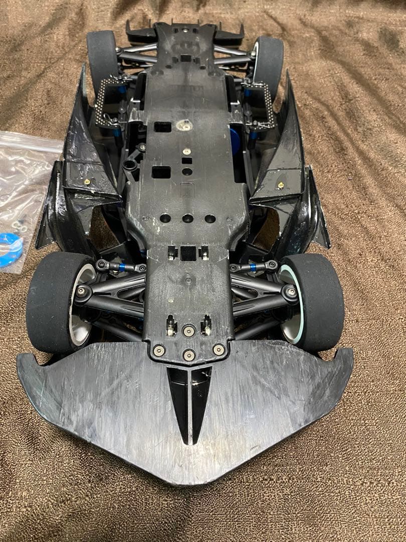 値下げ　タミヤ TC-01 シャーシ　オプションあり　値下げ交渉不可