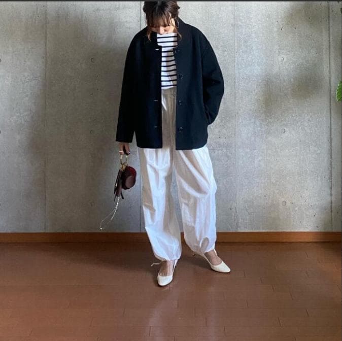 HAUNT ハウント ウール ダウン ジャケット ブルゾン スタジャン ライナー